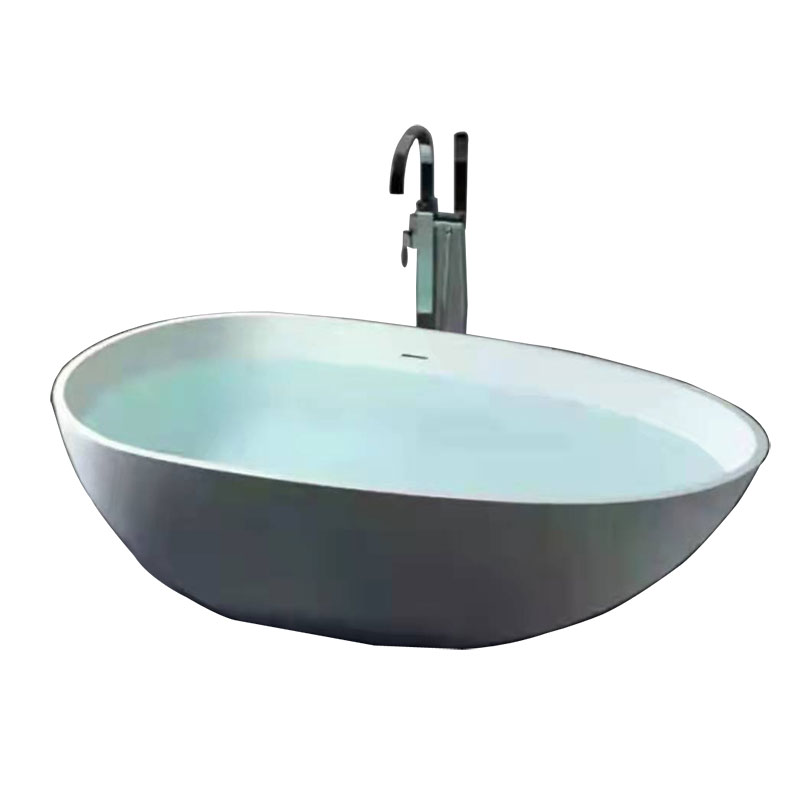 Acrylic ovum informibus Freestanding Bathtub