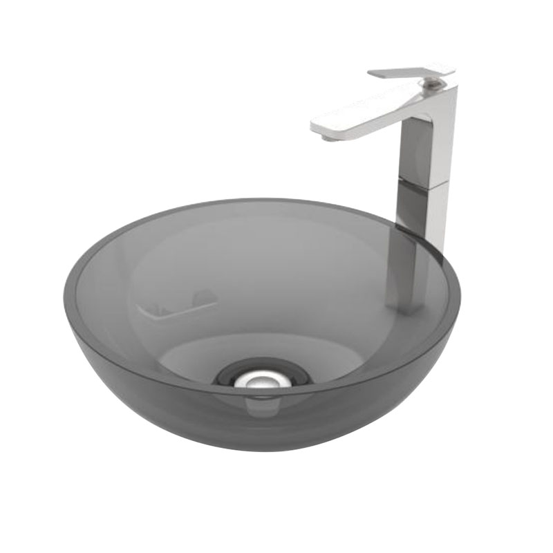 Gray transparent Countertop Rasin