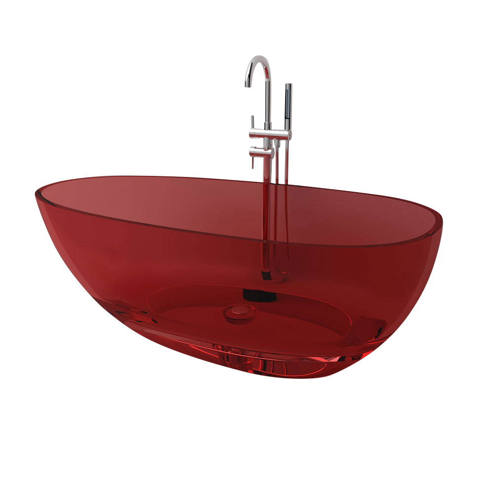 Perspicuus Multi-color Freestanding Bathtub